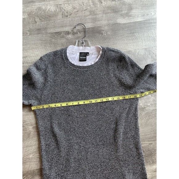 Jake Austin Sweater Pullover crew neck black Women's Size medium cotton - Picture 7 of 10